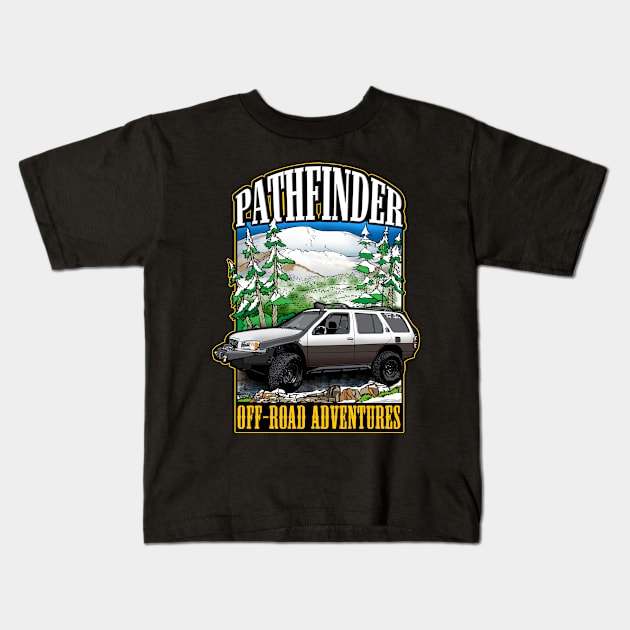 1999 NISSAN PATHFINDER Kids T-Shirt by Amra591